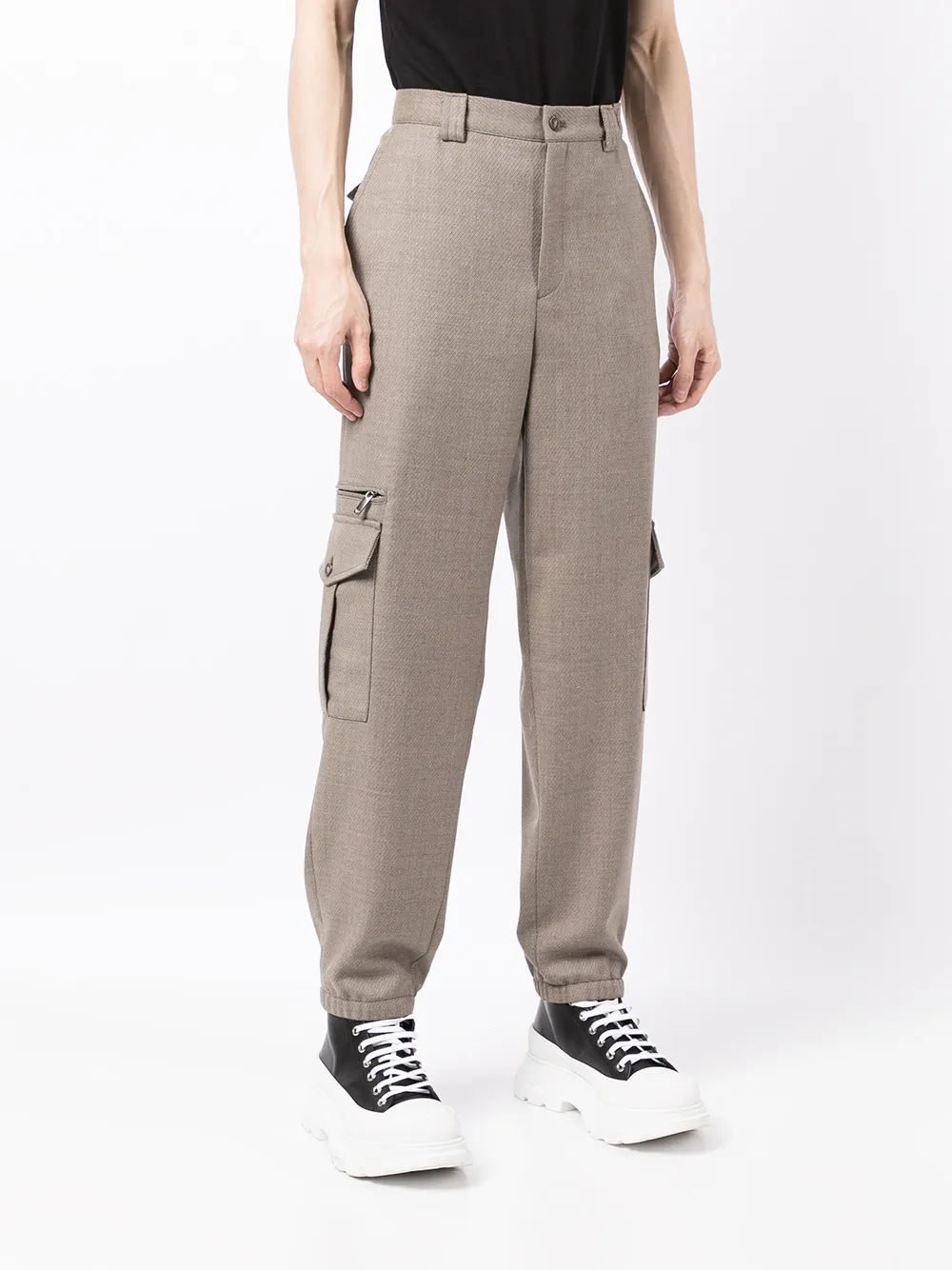 фото Emporio armani зауженные брюки карго