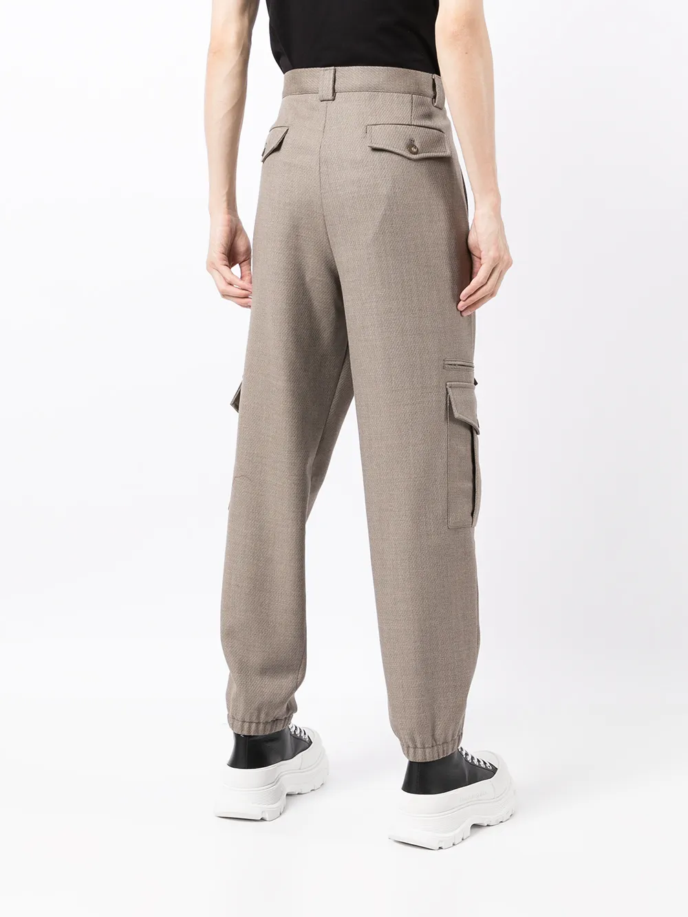 фото Emporio armani зауженные брюки карго