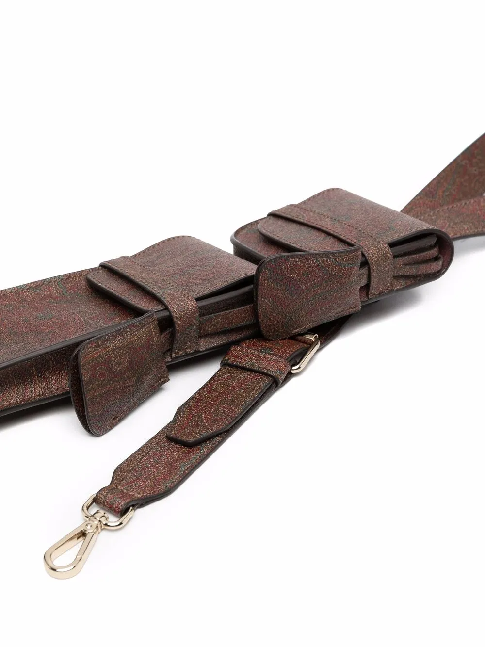 фото Etro нагрудная сумка с принтом пейсли