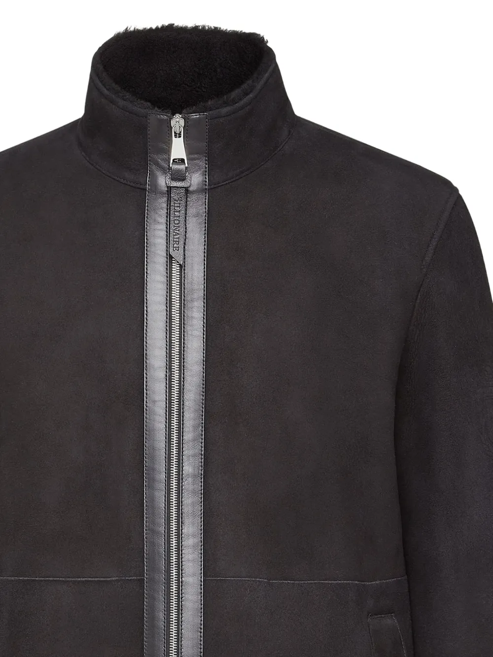 Billionaire Lammy coat Zwart