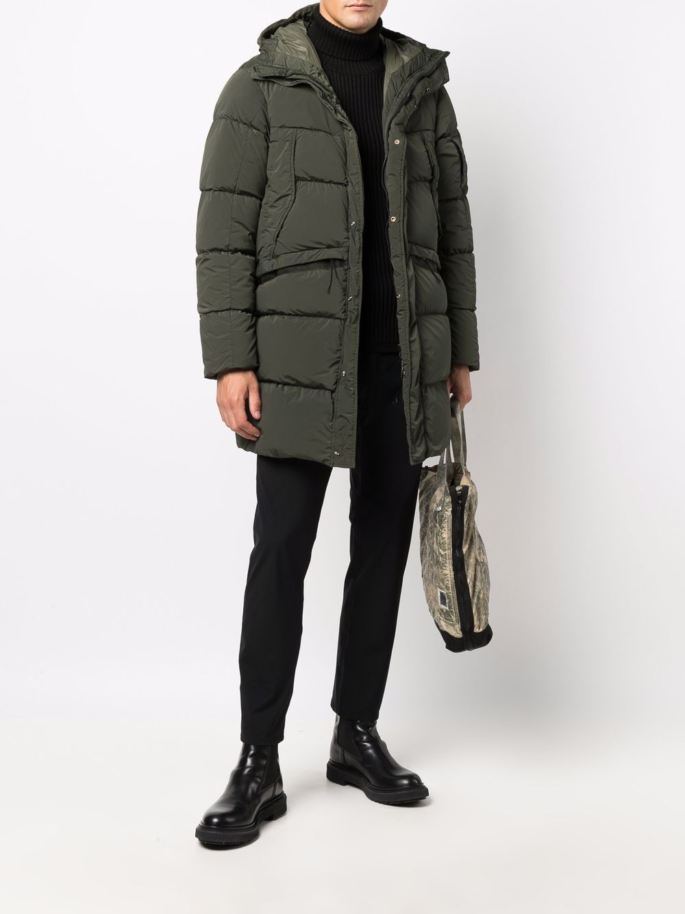 фото C.p. company mid-length padded coat