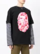 A BATHING APE® camouflage-print T-shirt