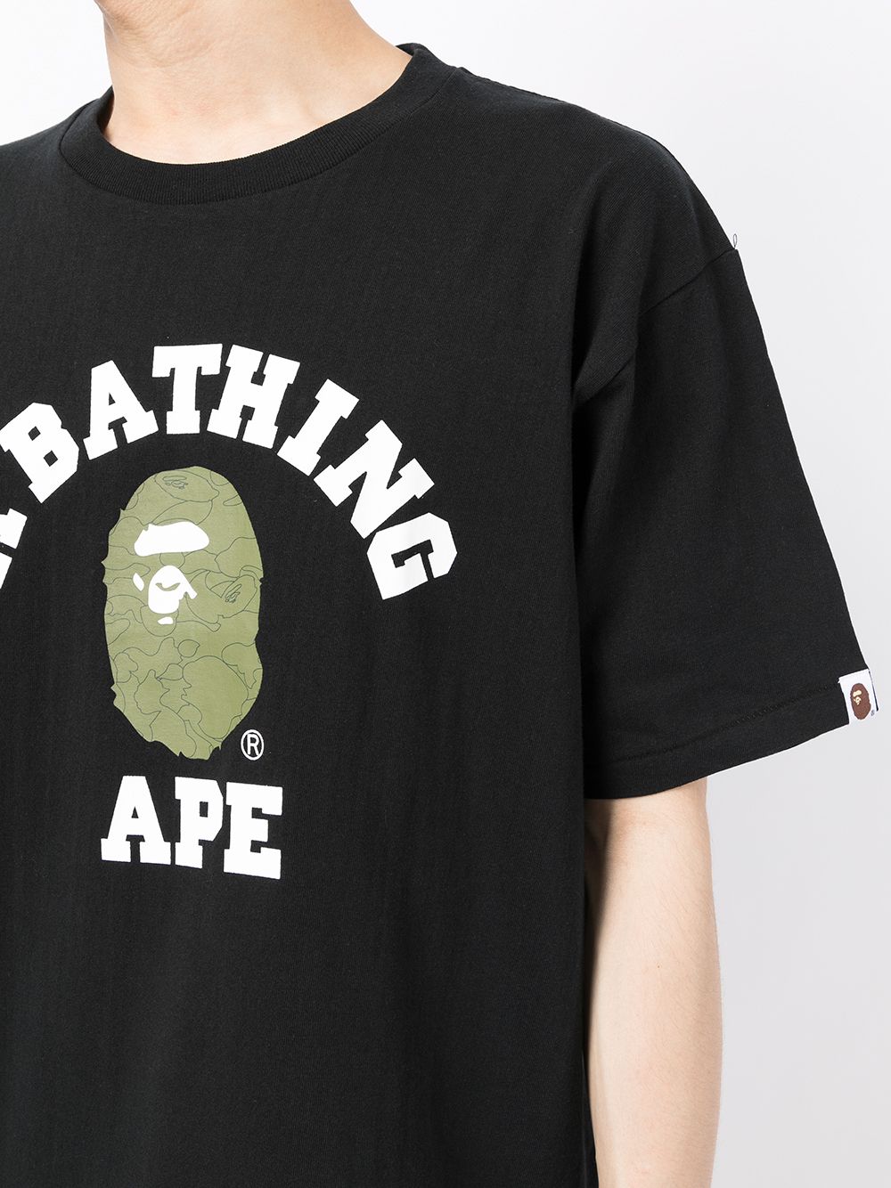 фото A bathing ape® футболка с логотипом