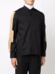 Neil Barrett contrast-panel shirt