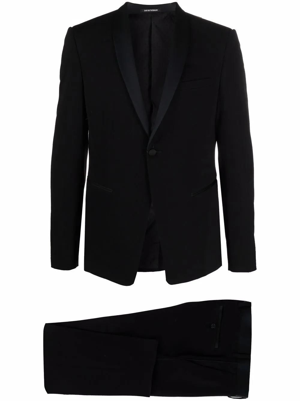фото Emporio armani вечерний костюм с однобортным пиджаком
