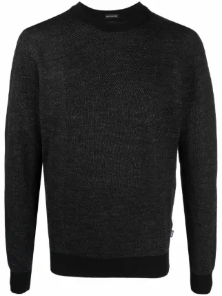 Hugo boss jumper black and white store