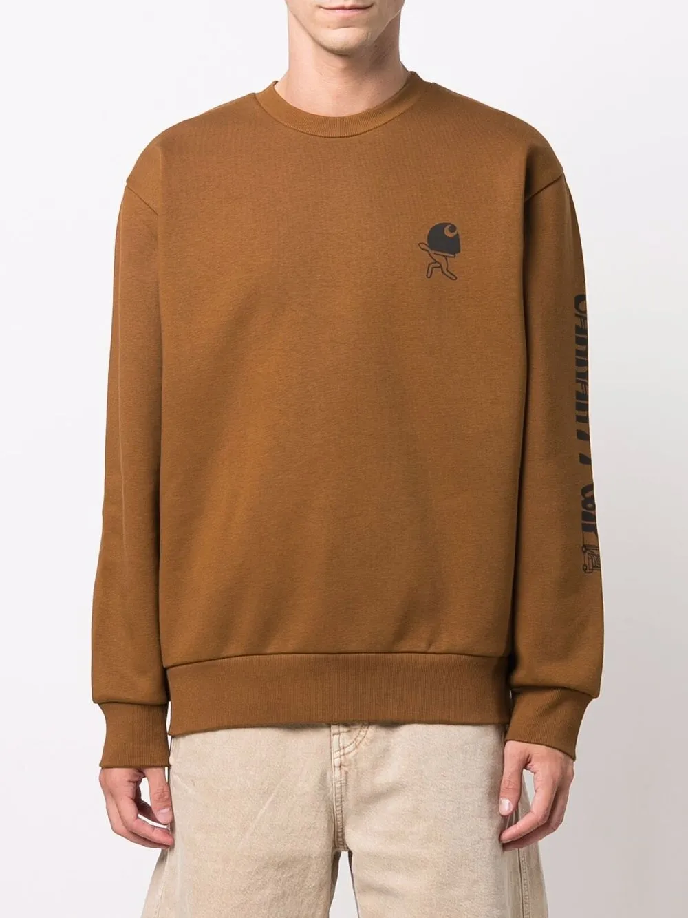 фото Carhartt wip толстовка с логотипом