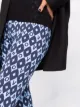 Valentino two-tone graphic-print leggings