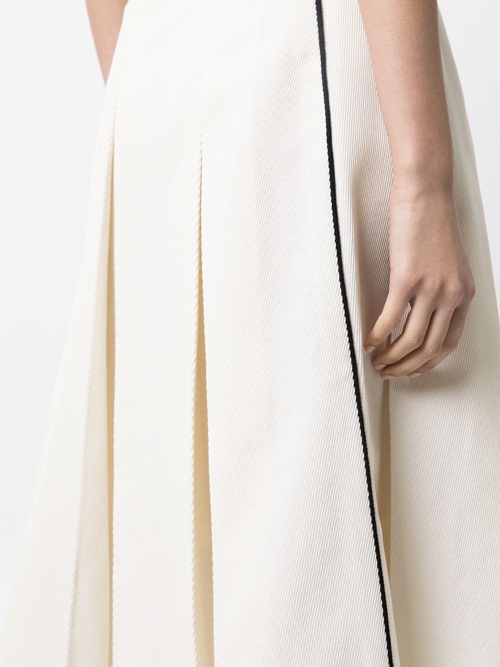 Sara Lanzi Pleated A-line Midi Skirt - Farfetch
