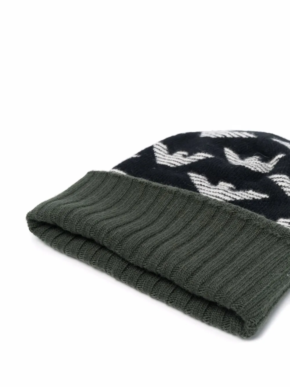 фото Emporio armani шапка бини с монограммой