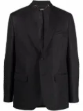 Billionaire jaquard crocodile-effect tailored blazer - Black