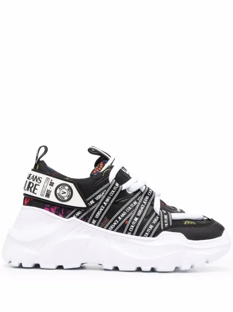 Shop Versace Jeans Couture Speedtrack Regalia Baroque-print sneakers with  Express Delivery - FARFETCH