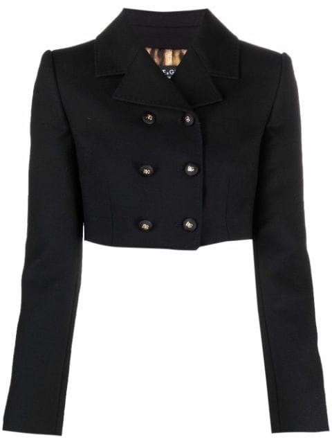 Dolce & Gabbana double-breasted Cropped Jacket - Farfetch