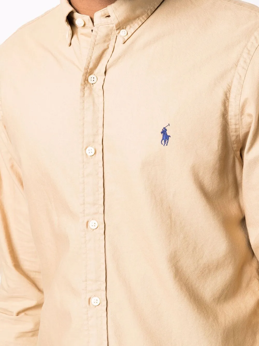 фото Polo ralph lauren рубашка с вышивкой polo pony