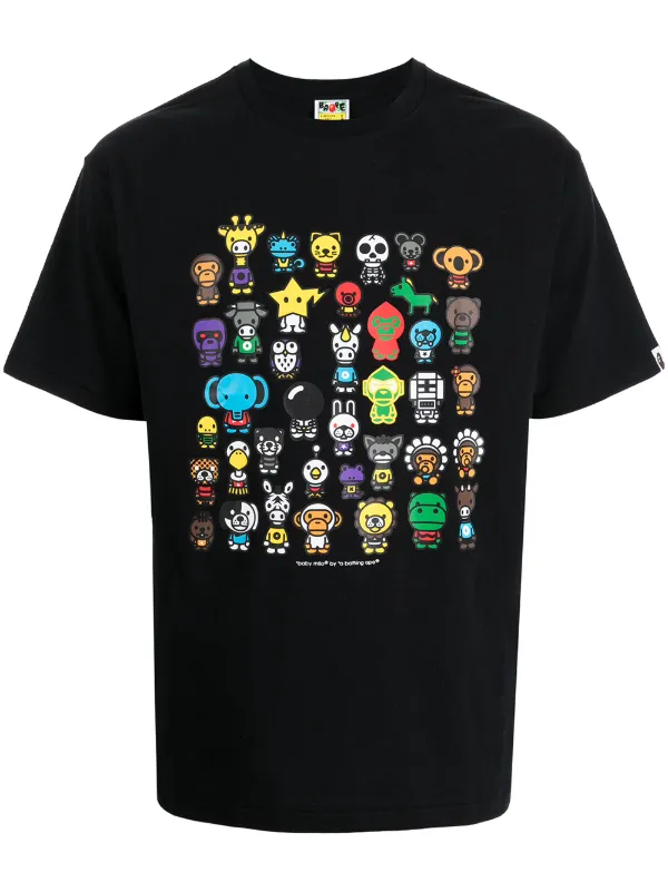 bape milo tee