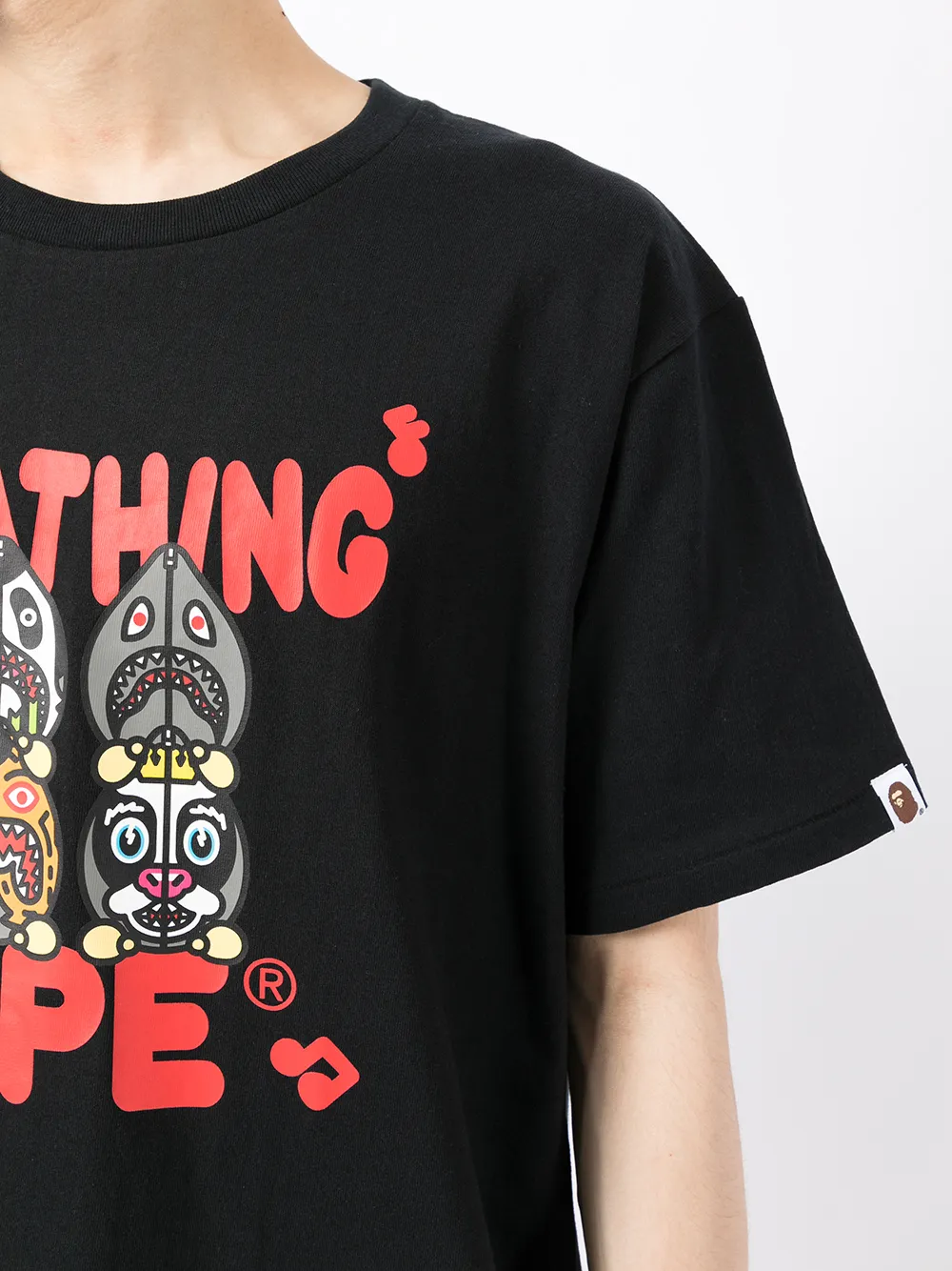 фото A bathing ape® футболка с логотипом