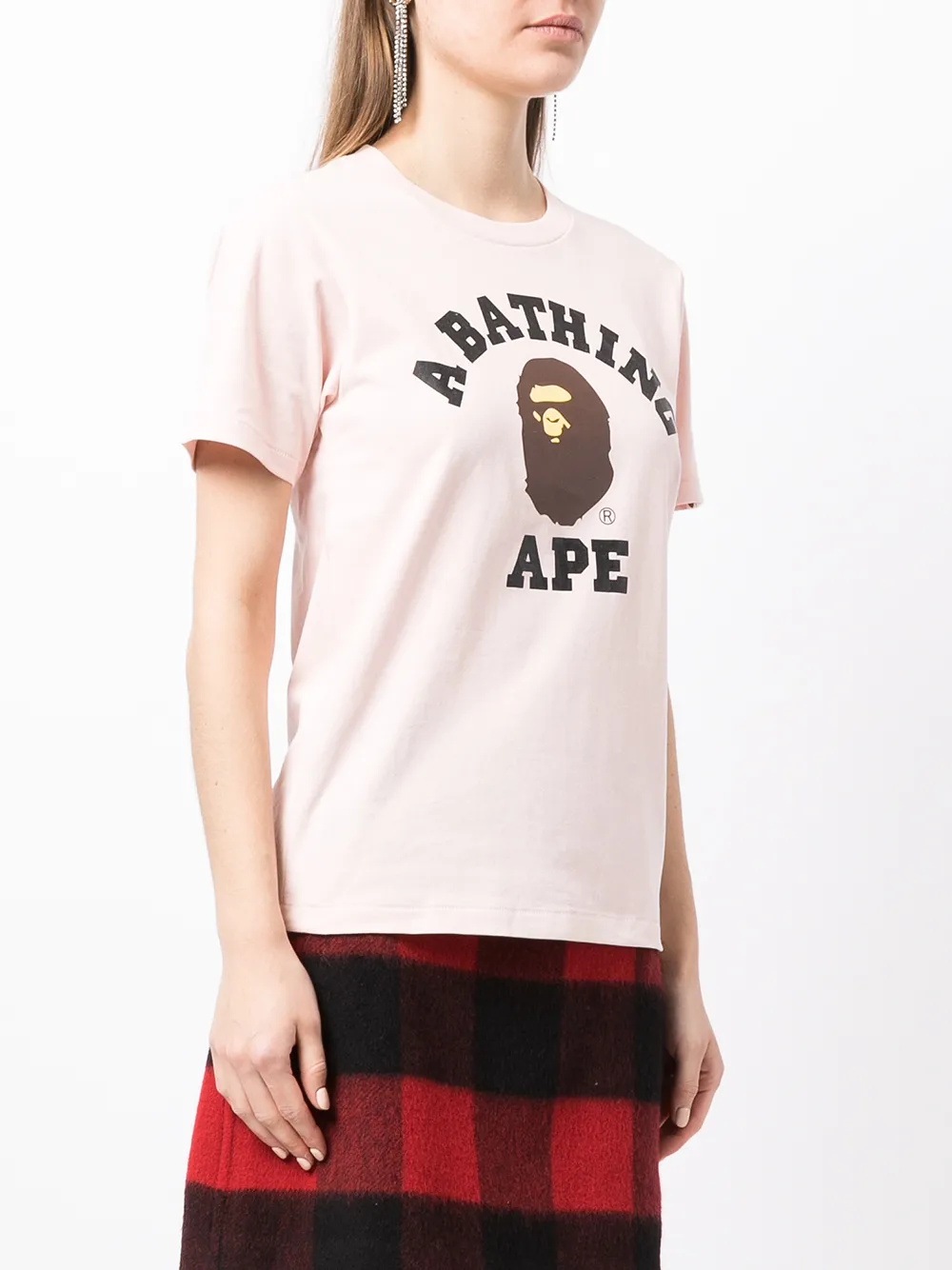 фото A bathing ape® футболка college