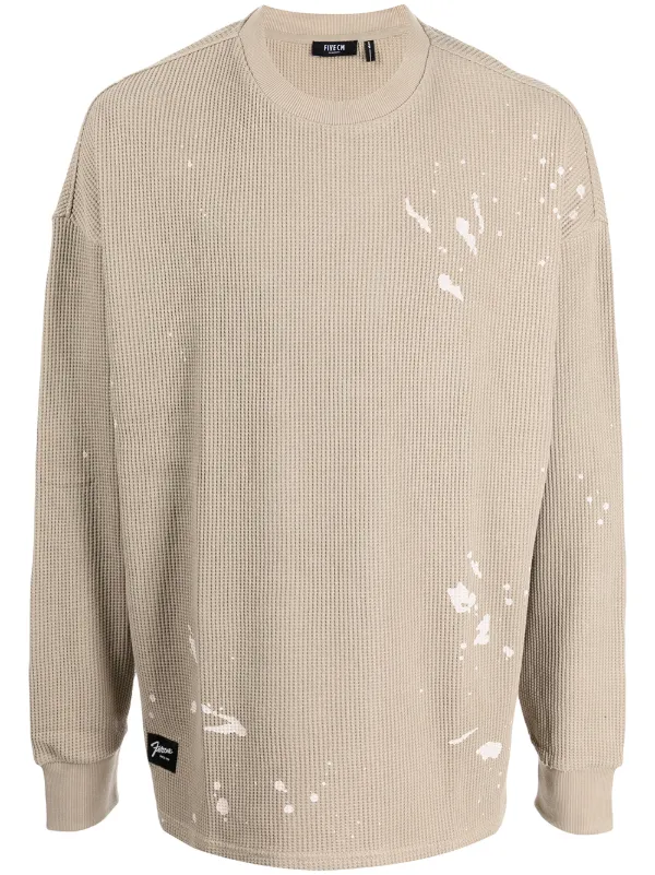 splatter paint jumper