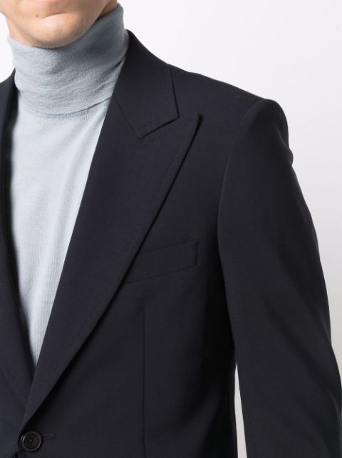 Emporio Armani peak-lapels single-breasted Suit - Farfetch