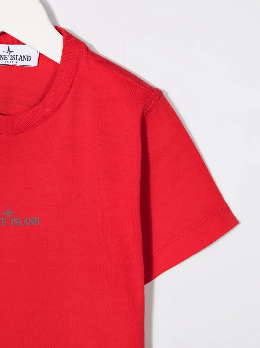 фото Stone island junior футболка с логотипом
