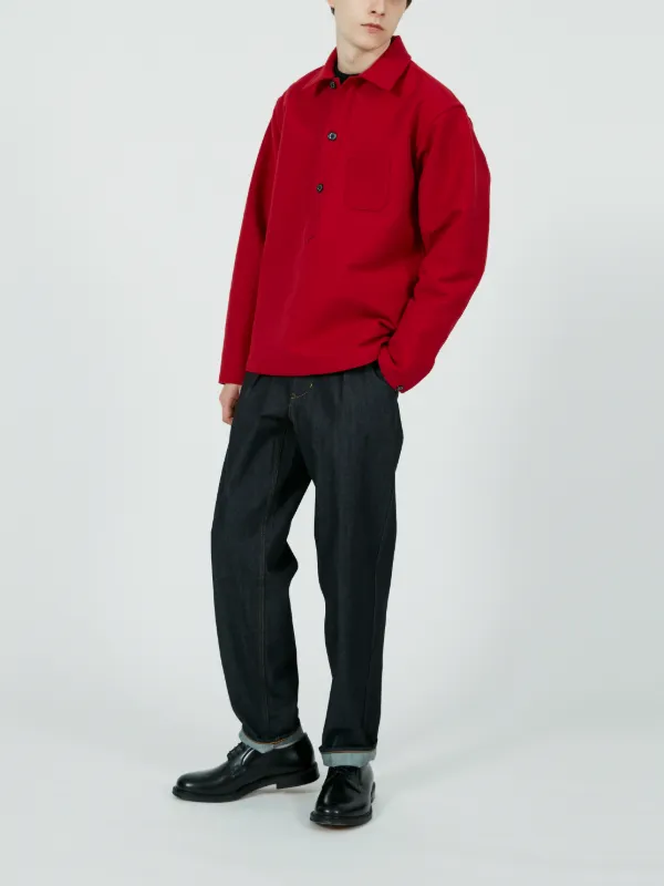 CARMYLLIE MILITARY SHIRT RED | D-GSH1004