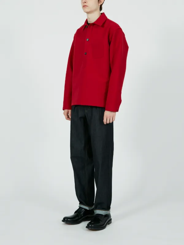CARMYLLIE MILITARY SHIRT RED | D-GSH1004