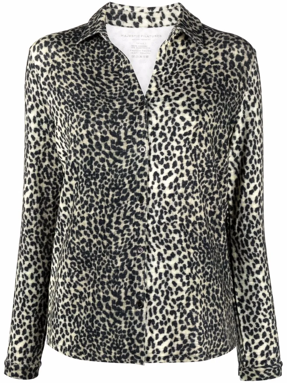 

Majestic Filatures camisa con estampado de leopardo - Neutro