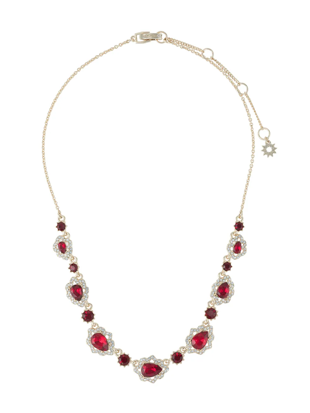 Marchesa Notte колье с кристаллами