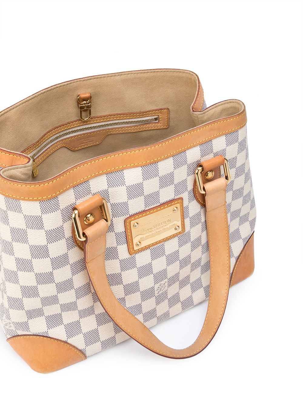 фото Louis vuitton сумка-тоут damier azur hampstead pm pre-owned