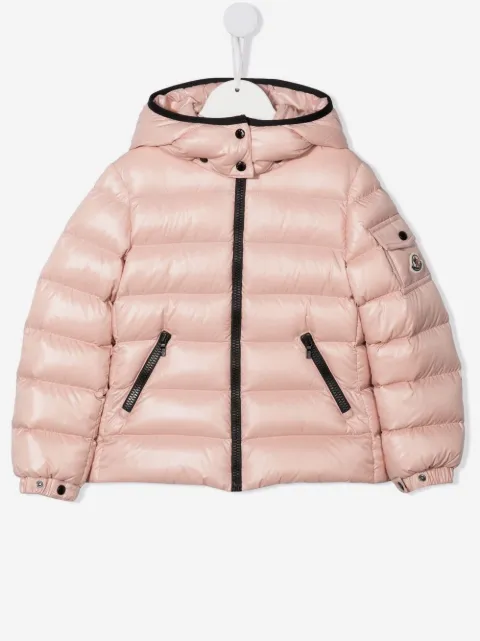 Moncler Enfant padded hooded coat