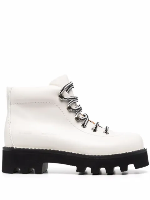 Proenza Schouler ridged-sole lace-up boots
