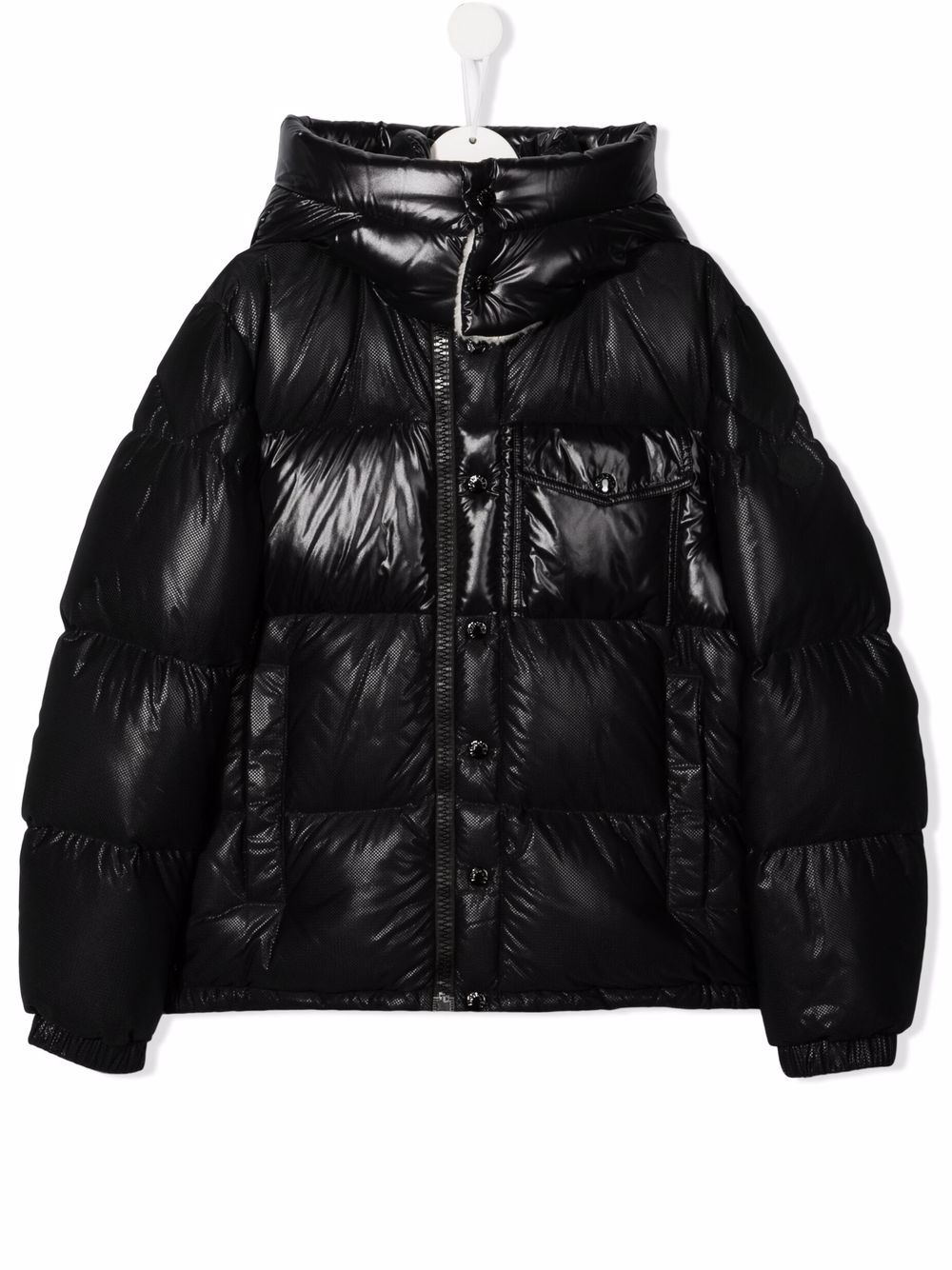 фото Moncler enfant пуховик на молнии