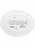 Off-White x Ginori 1735 logo-print oval tray