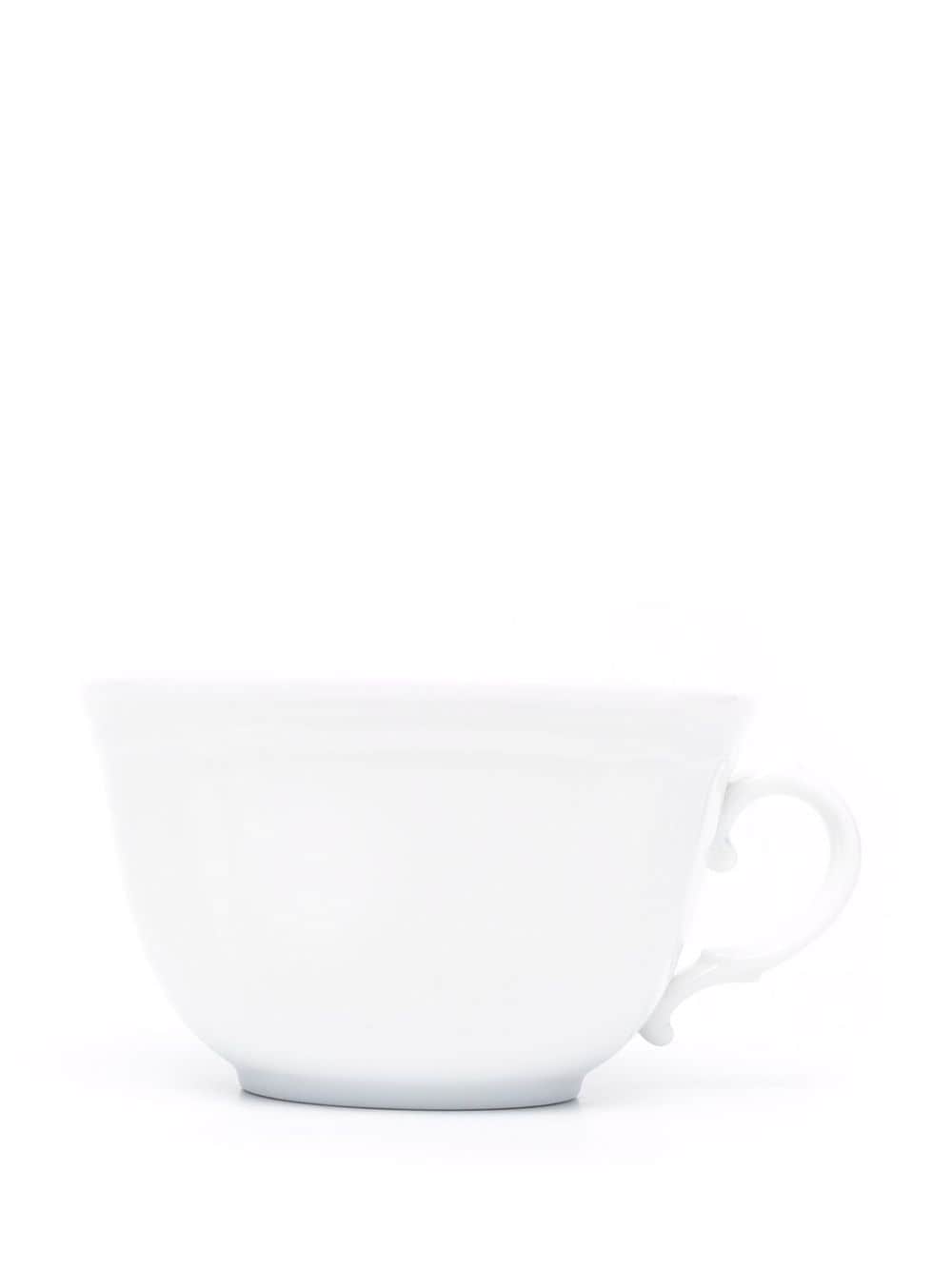 Shop Off-white X Ginori 1735 Logo-print Teacup Set In White