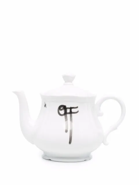 Off-White фарфоровый чайник из коллаборации с Ginori 1735