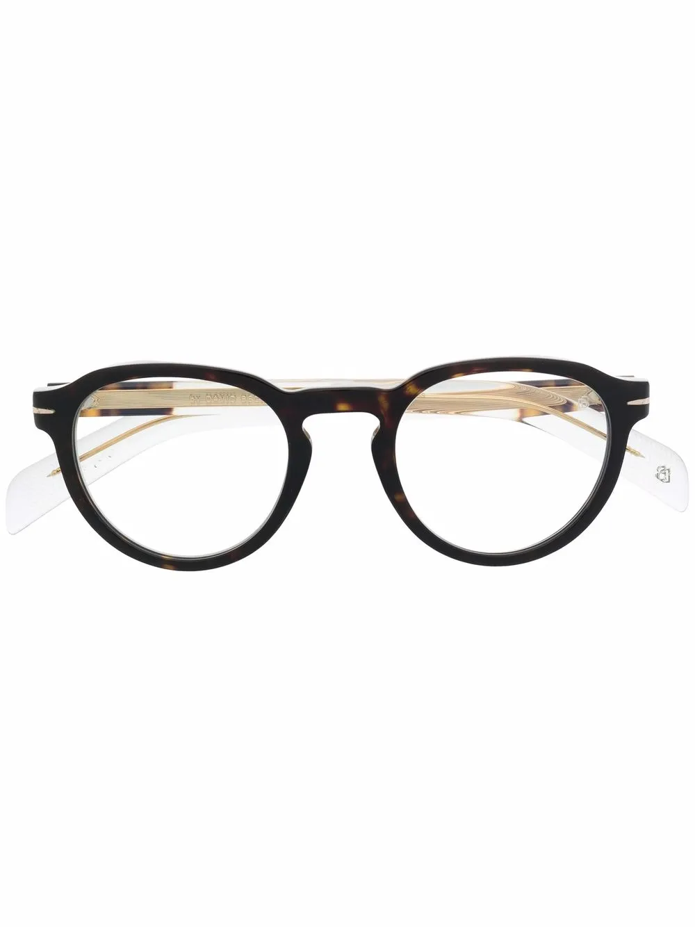 

Eyewear by David Beckham lentes con armazón redonda - Negro