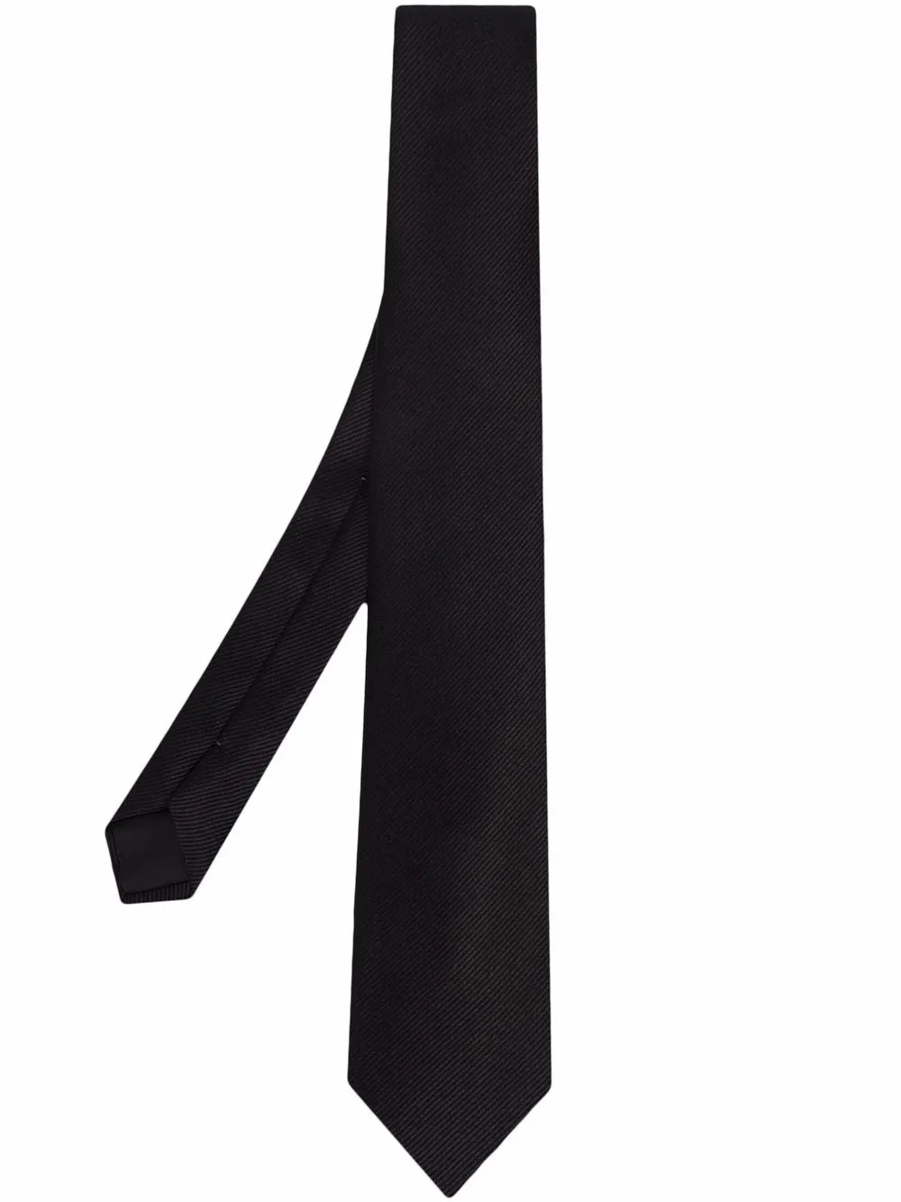 

Lanvin corbata lisa - Negro