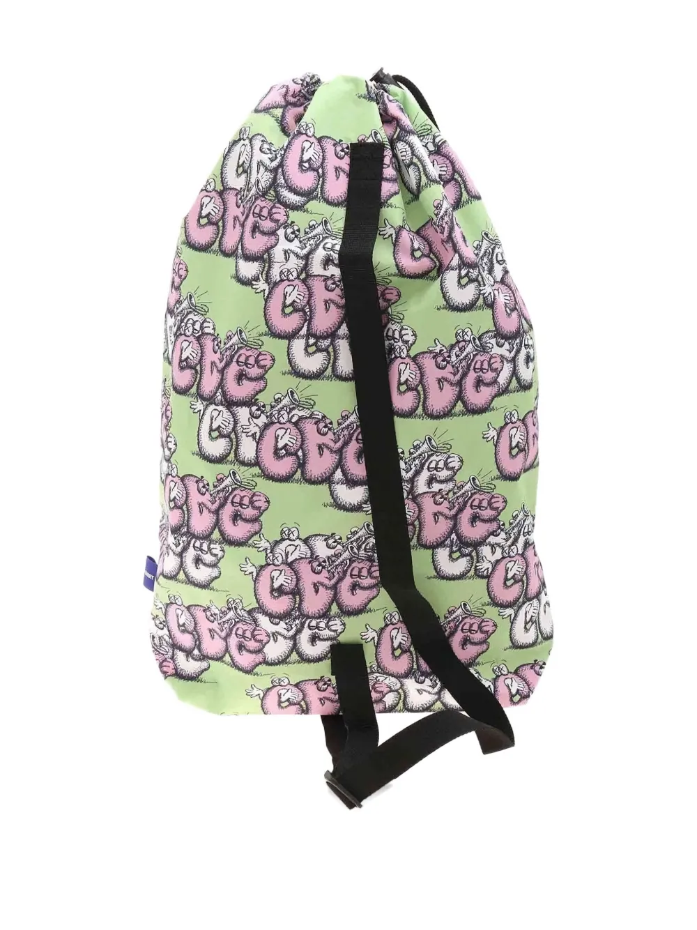 Comme Des Garçons Shirt Comme Des Garcons Shirt Comme Des Garcons Shirt X Kaws Crossbody Bag In Multi