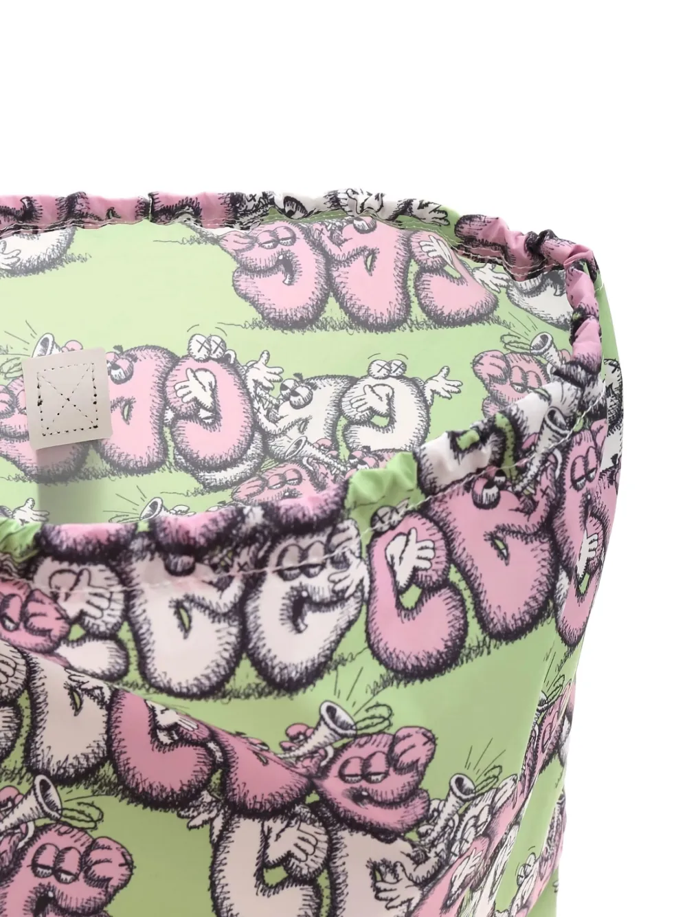 Comme Des Garçons Shirt Rugzak met trekkoord Groen