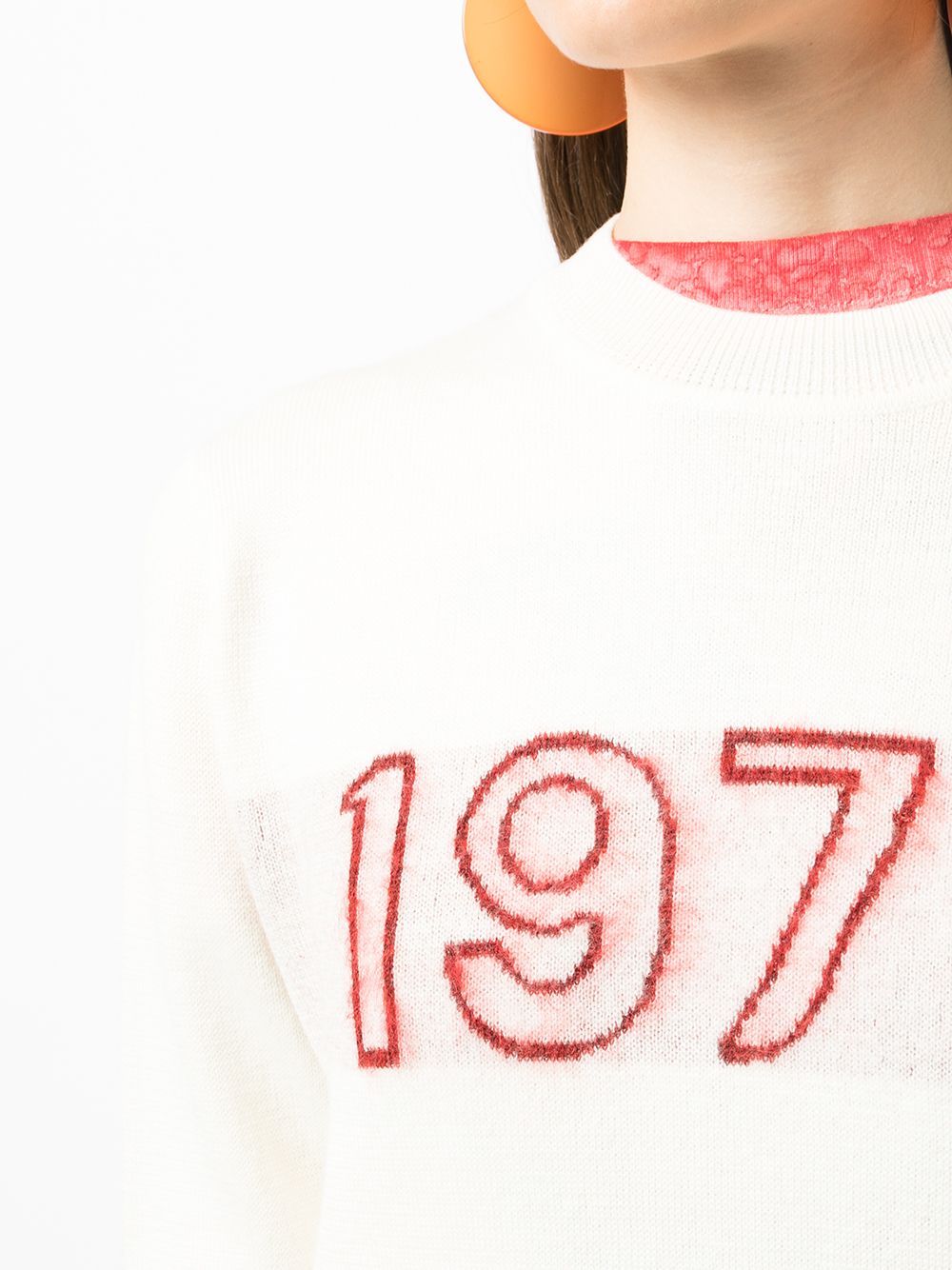 фото Bella freud jacquard 1970 jumper