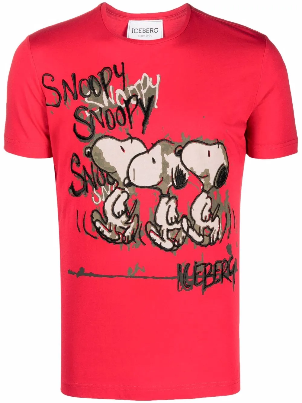 фото Iceberg футболка с принтом snoopy