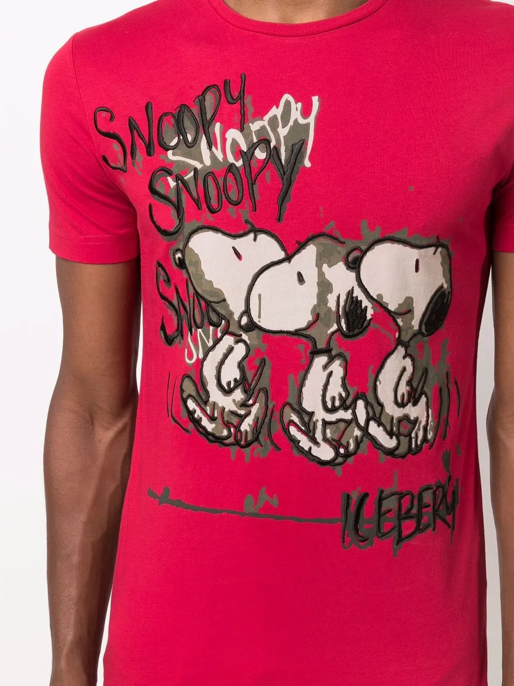 фото Iceberg футболка с принтом snoopy