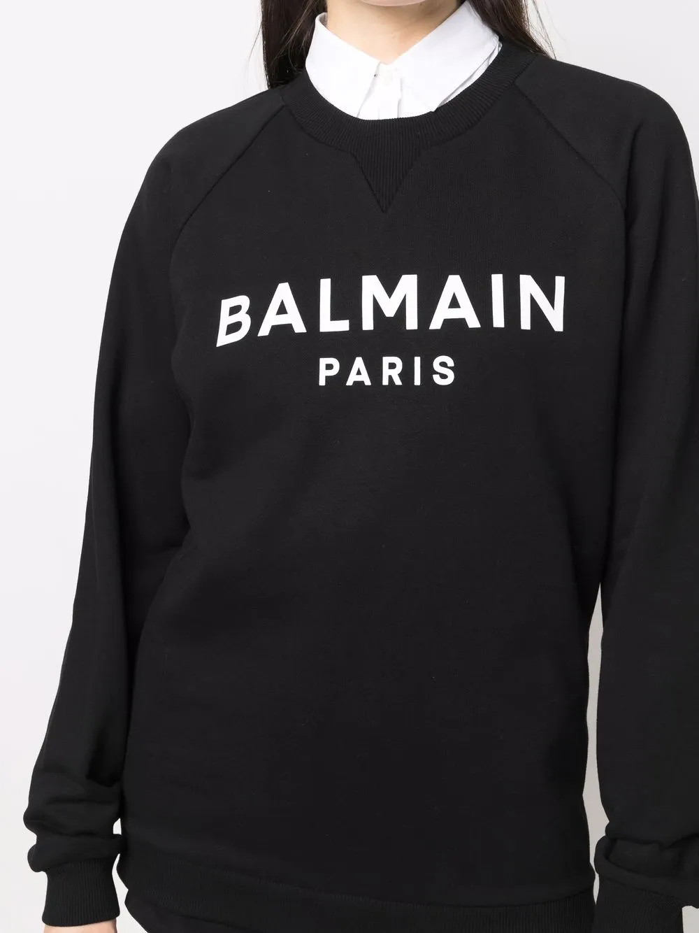 фото Balmain толстовка с логотипом