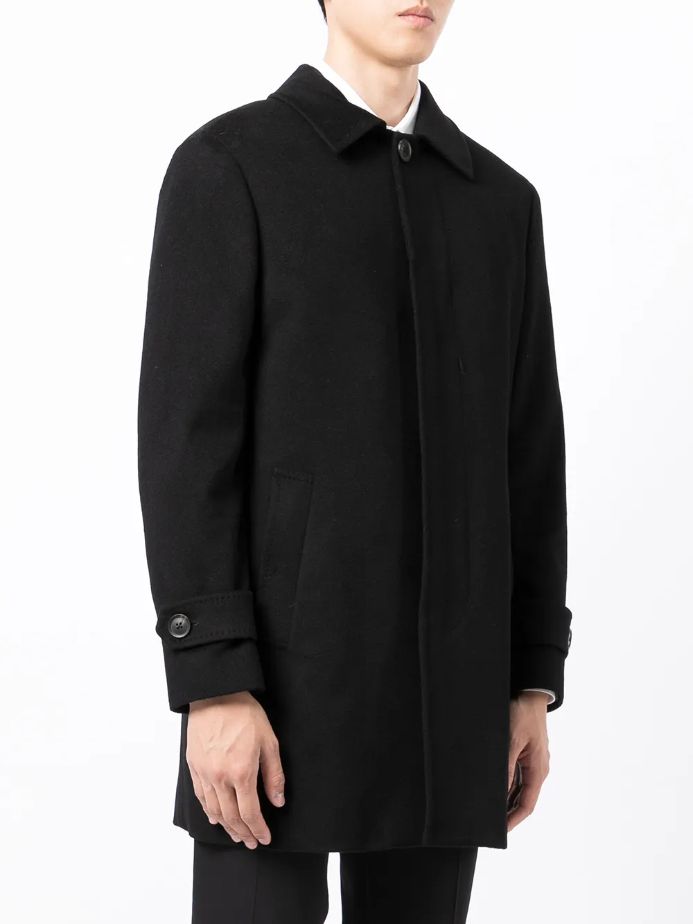 фото Gieves & hawkes однобортное пальто