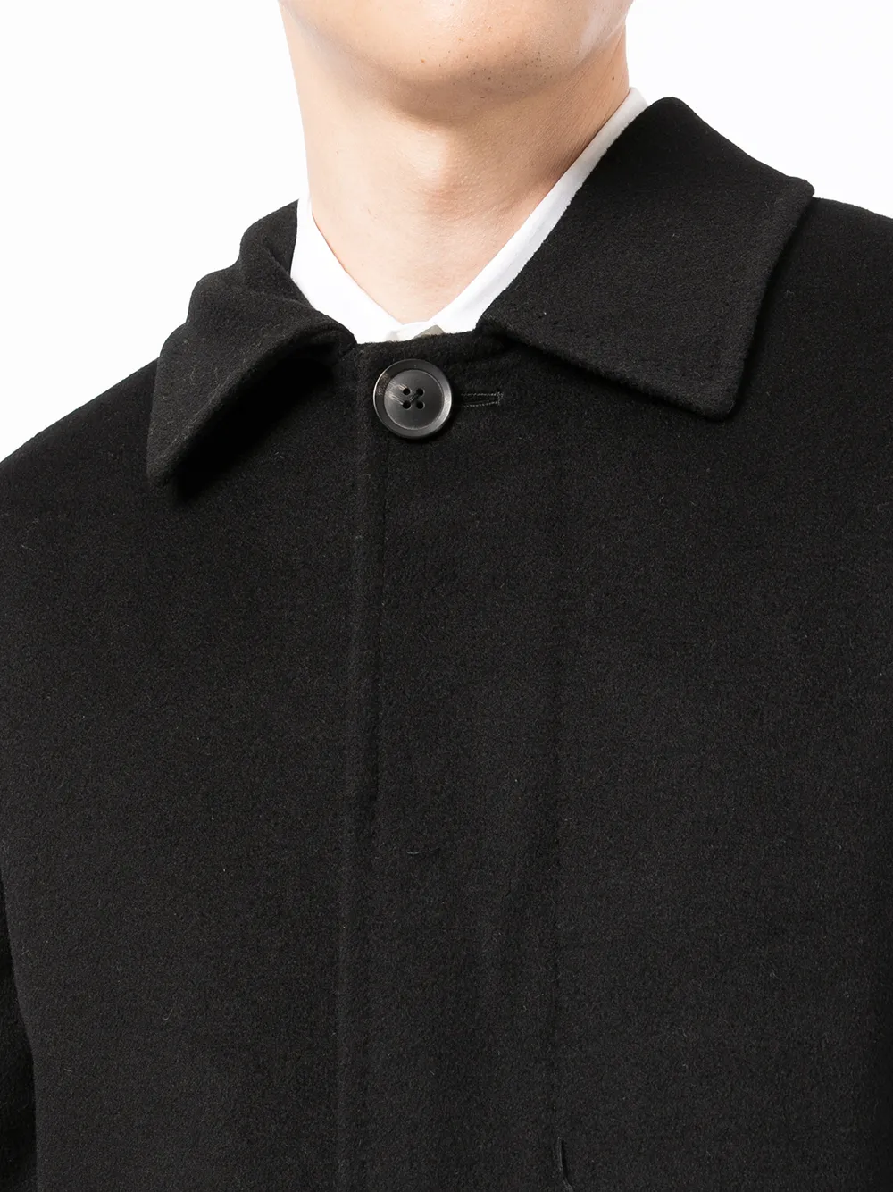 фото Gieves & hawkes однобортное пальто