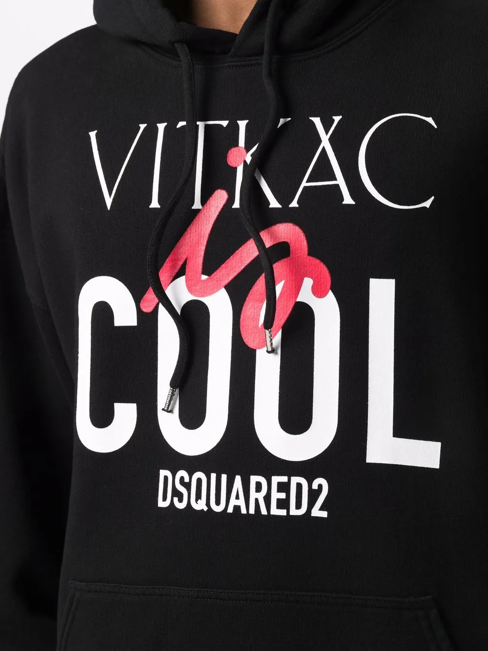 фото Dsquared2 худи с логотипом из коллаборации с vitkac