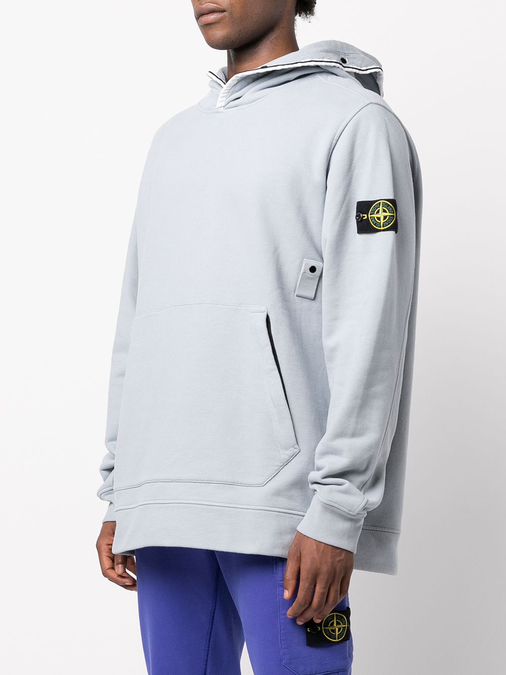 фото Stone island худи с нашивкой-логотипом