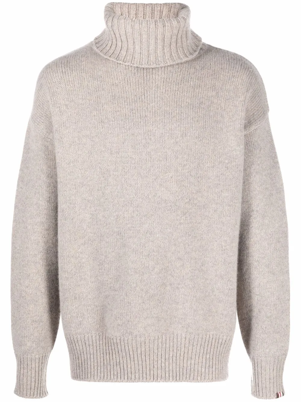 extreme cashmere roll-neck cashmere jumper | Neutrals | Image 1