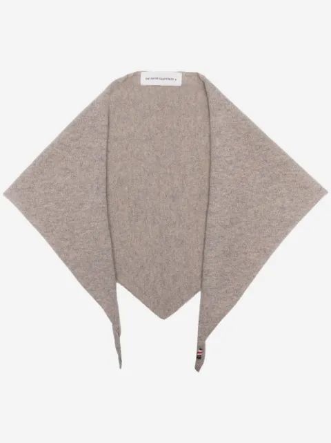 extreme cashmere knitted snood scarf