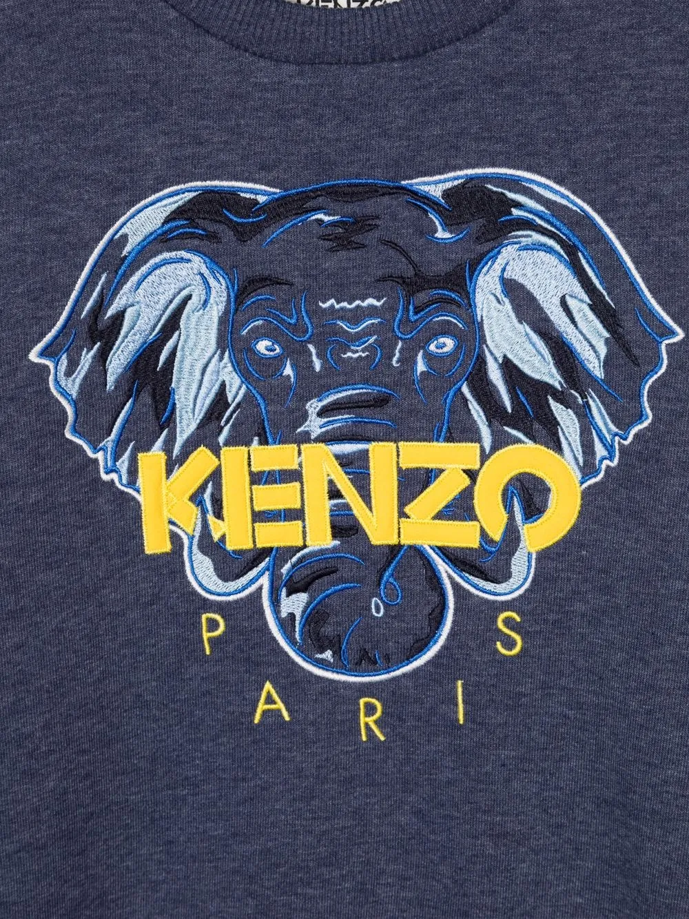 фото Kenzo kids толстовка с вышитым логотипом